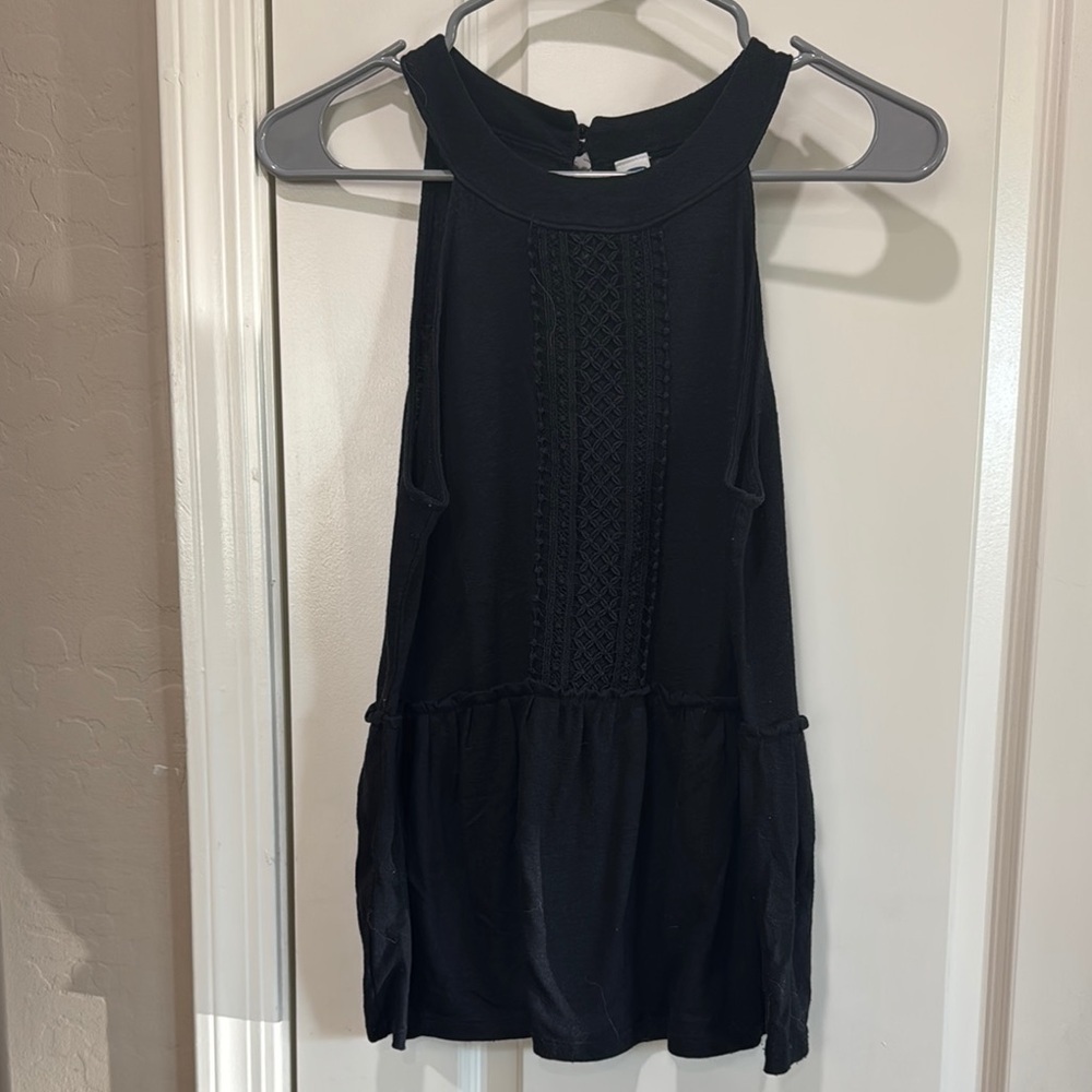 Elegant Black Sleeveless Top